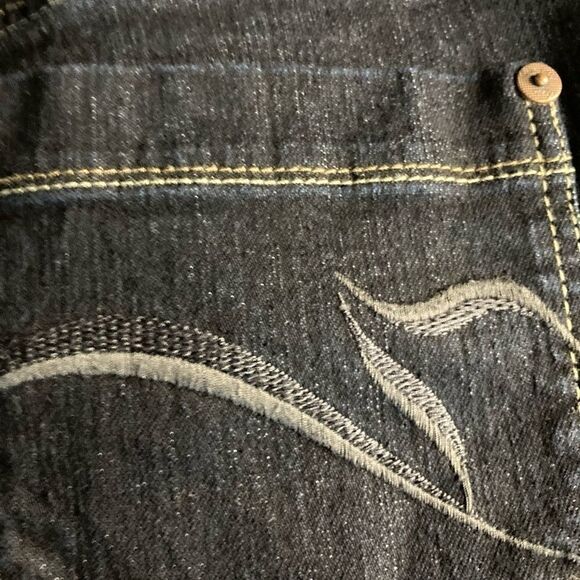 GLORIA VANDERBILT Jeans, dark wash, size 12P‎ - Picture 5 of 15